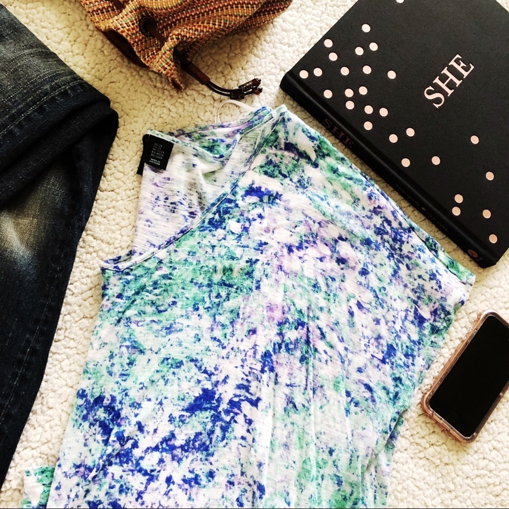Cynthia Rowley Jackson Pollock Top - Picture 5 of 6